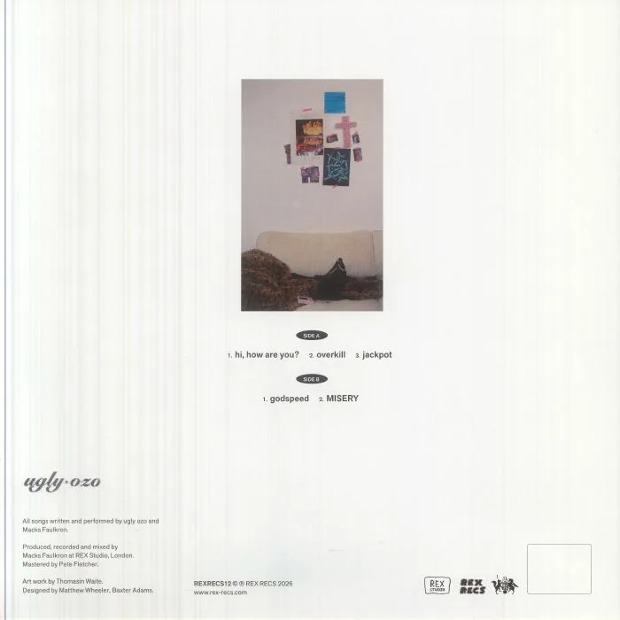Обратная сторона обложки — UGLY OZO — Dive EP