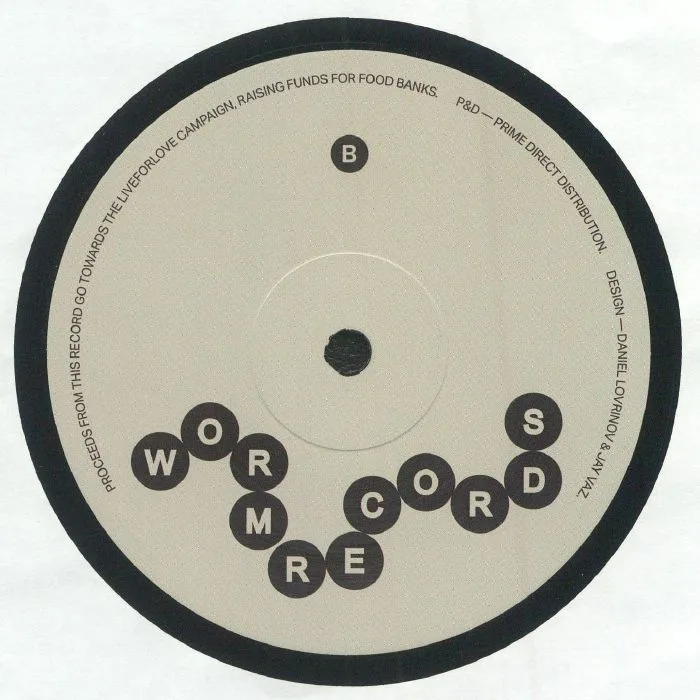 Обратная сторона обложки — GALLEGOS / THE MOLE / WALLACE / RUF DUG — Worm Records 001