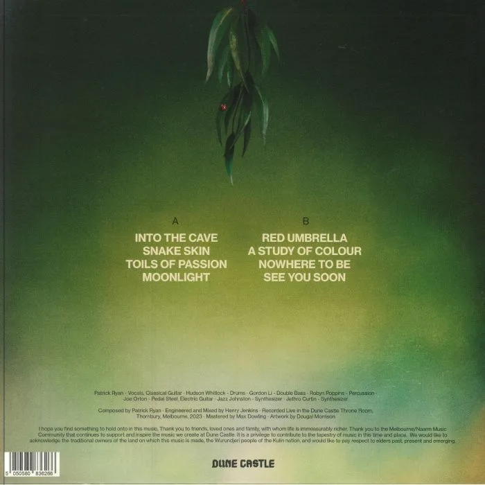 Back cover — CANTRIPS — From A Darebin Cave