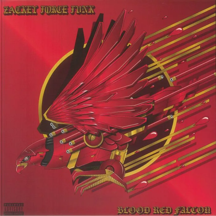 Front cover — ZACKEY FORCE FUNK — Blood Red Falcon
