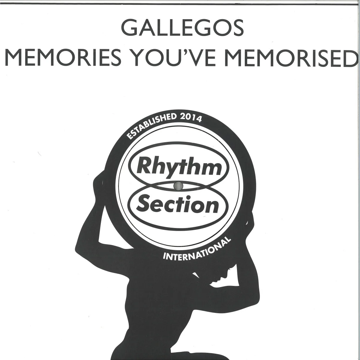 Лицевая сторона обложки — Gallegos — Memories You've Memorised LP