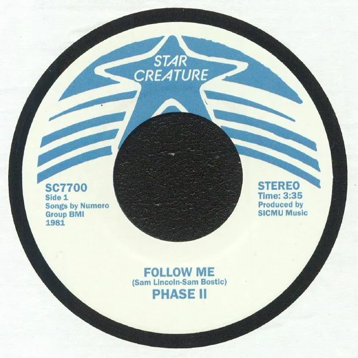 Front cover — PHASE II — Follow Me (reissue)
