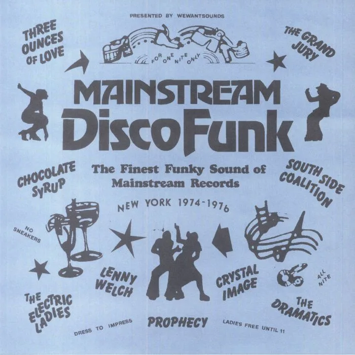 Front cover — VARIOUS — Mainstream Disco Funk: The Finest Funky Sound Of Mainstream Records 1974-76 (remastered)