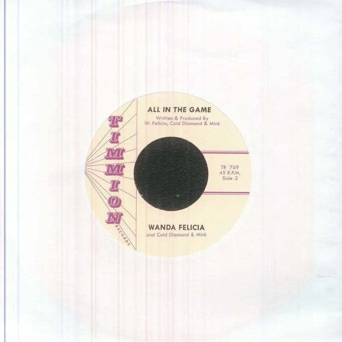 Back cover — Wanda FELICIA / COLD DIAMOND & MINK — Reflections Of Love
