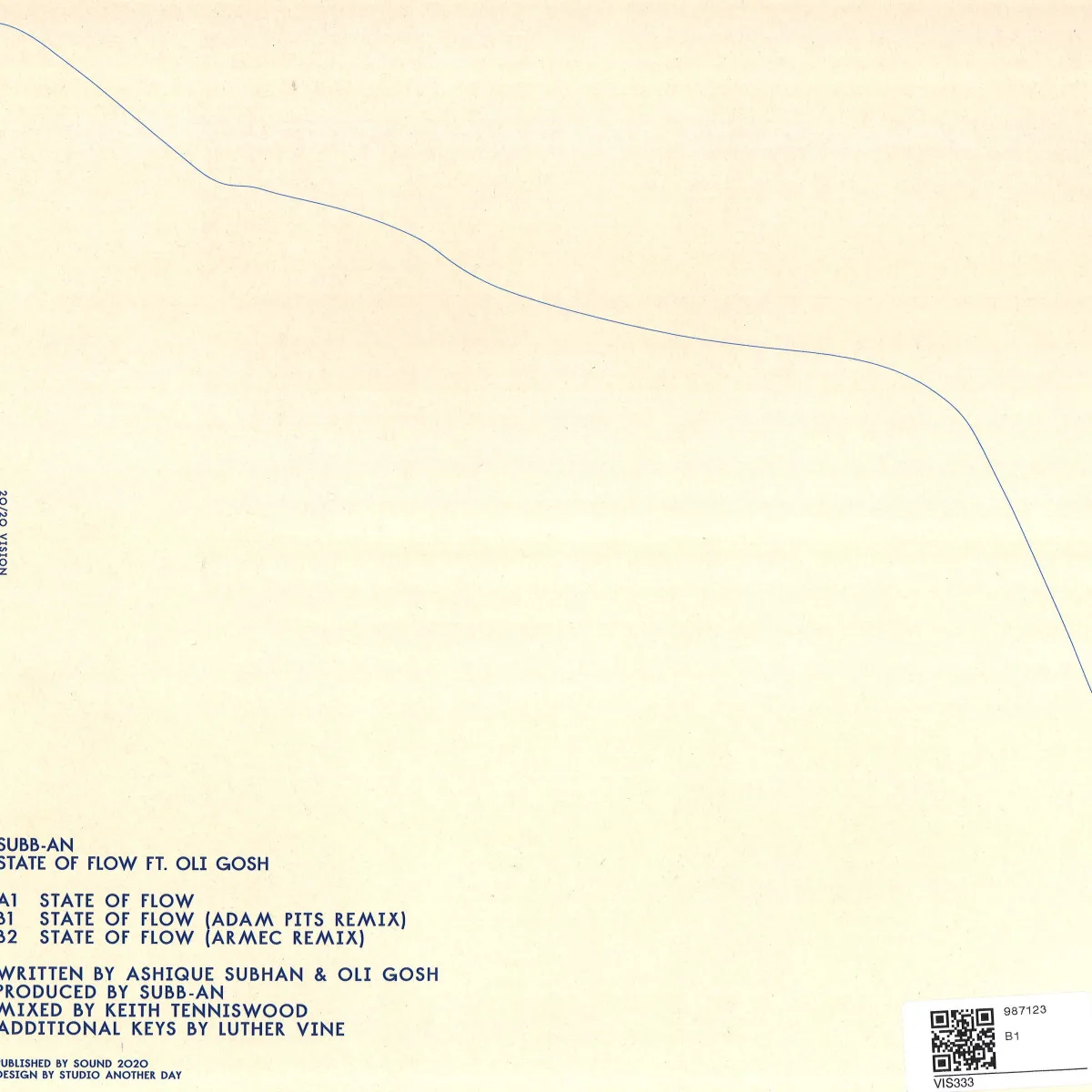 Back cover — Subb An — State Of Flow (incl Adam Pits & Armec remix)