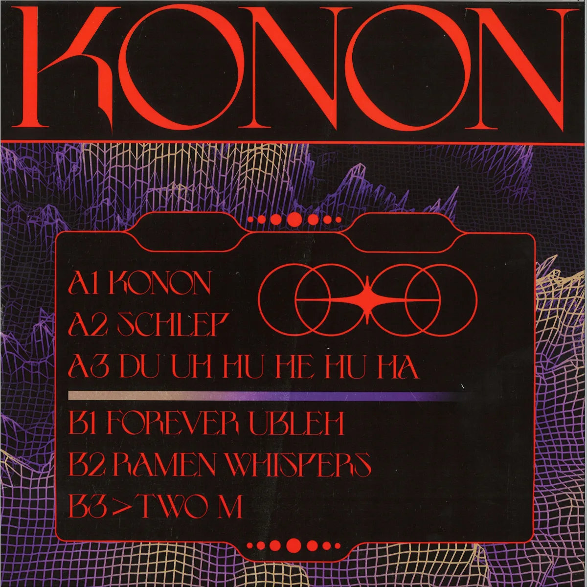 Back cover — Sangre Voss — Konon EP