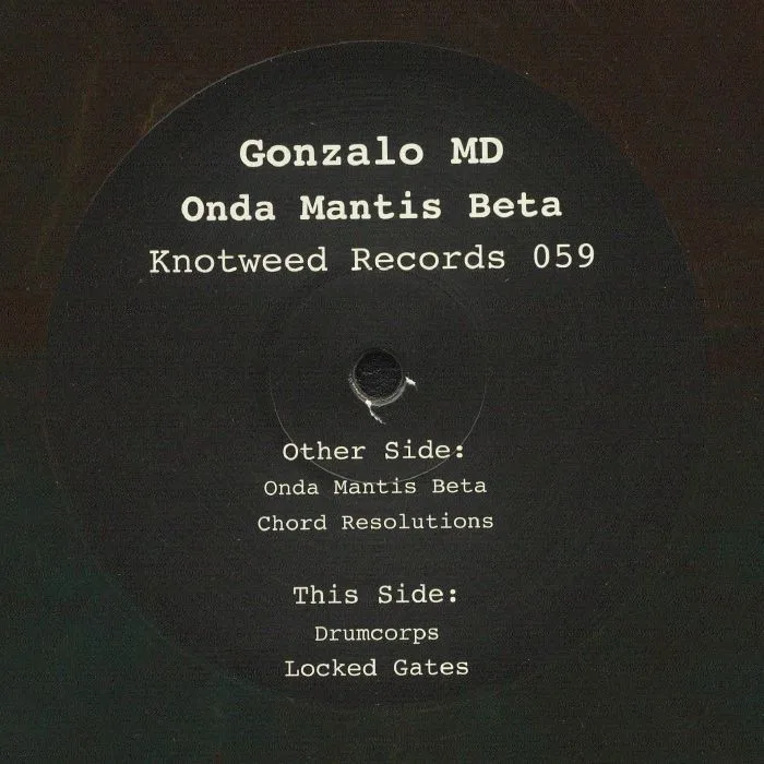 Back cover — GONZALO MD — Onda Mantis Beta