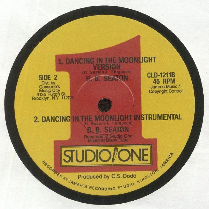 Back cover — BB SEATON — Dancing In The Moonlight