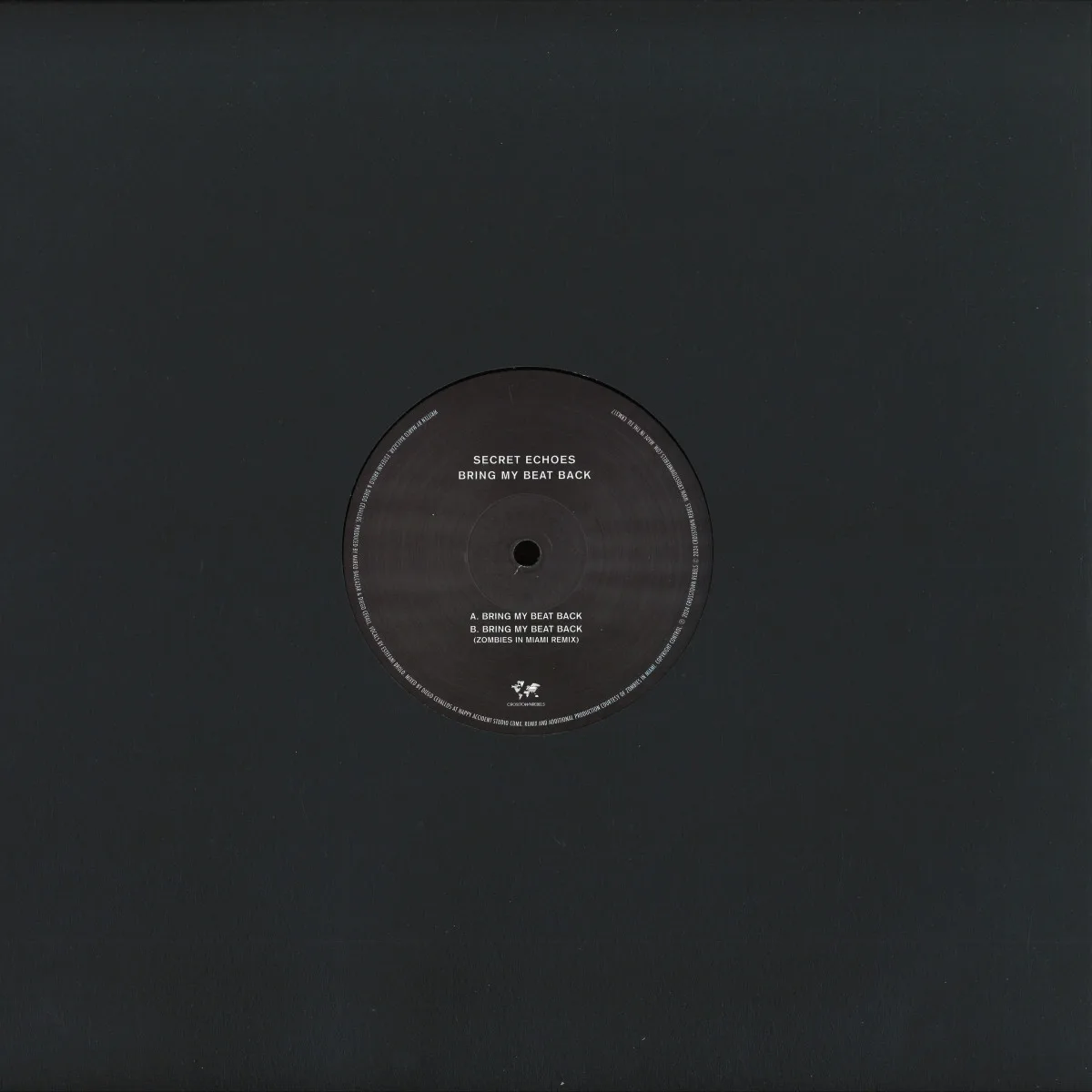 Back cover — Secret Echoes — Bring My Beat Back