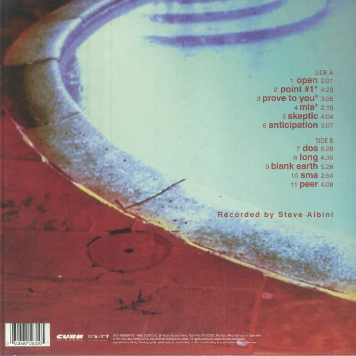 Back cover — CHEVELLE — Point #1 (reissue)