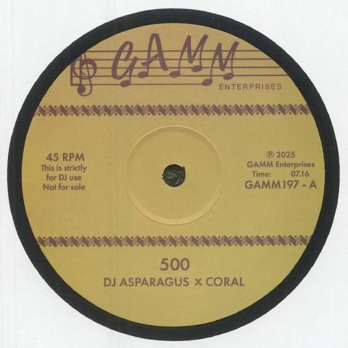 DJ ASPARAGUS / CORAL — 500