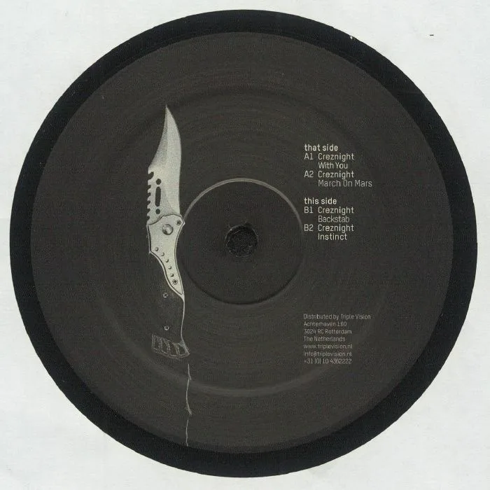Back cover — CREZNIGHT — Backstab EP