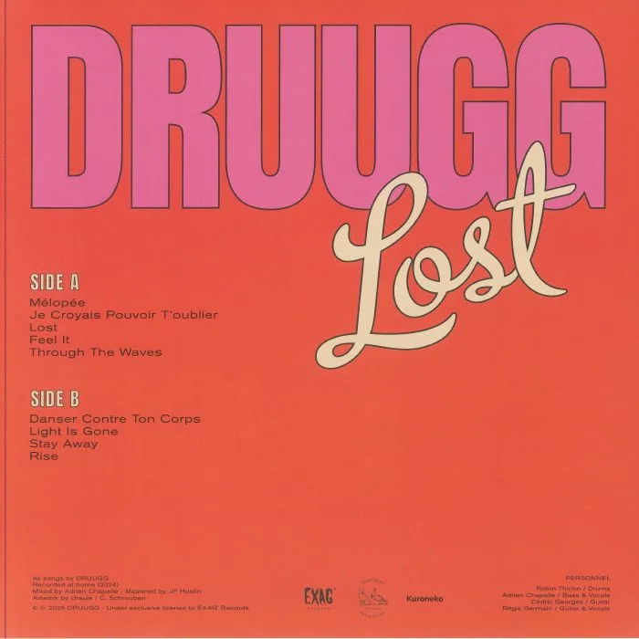 Обратная сторона обложки — DRUUGG — Lost