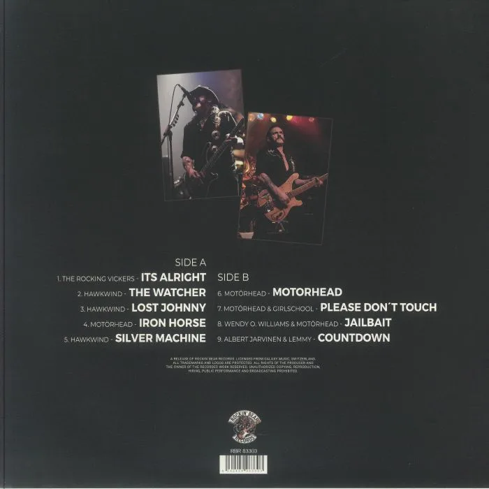 Back cover — LEMMY / VARIOUS — Music Roots Of Lemmy: Rockumentary