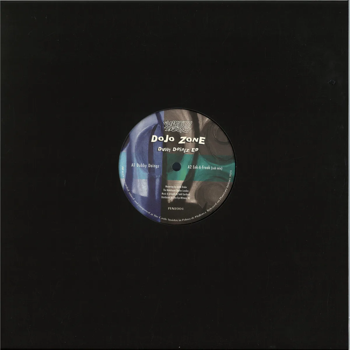 Back cover — Dojo Zone — Dubby Doingz EP