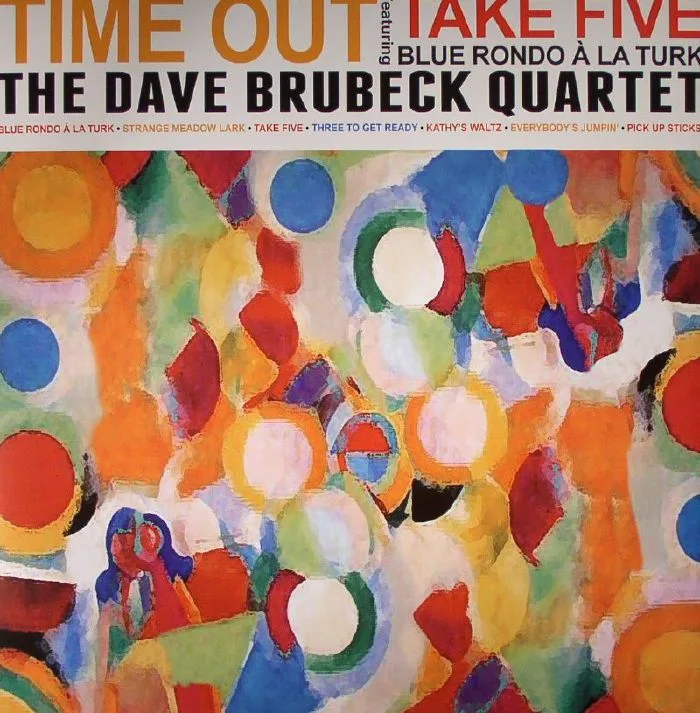 Лицевая сторона обложки — The DAVE BRUBECK QUARTET — Time Out