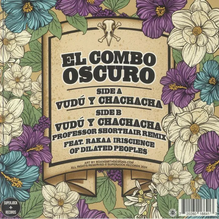 Back cover — EL COMBO OSCURO — Vudu Y Chachacha