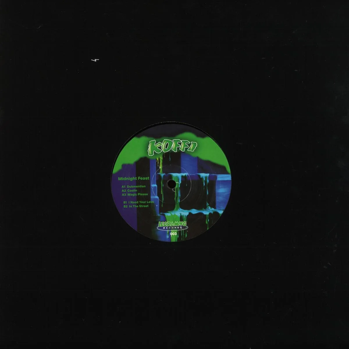 Back cover — Koffi — Midnight Feast EP