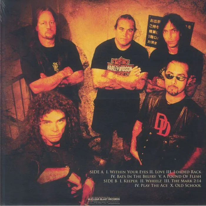 Обратная сторона обложки — OVERKILL — ReliXIV (reissue)