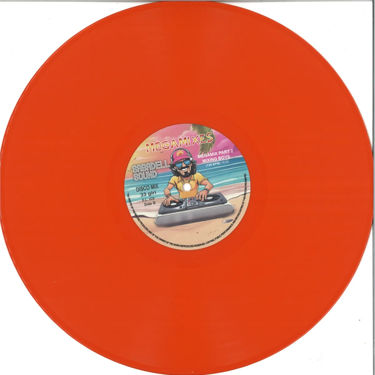 Лицевая сторона обложки — Various — SABADELL SOUND MEGAMIXES