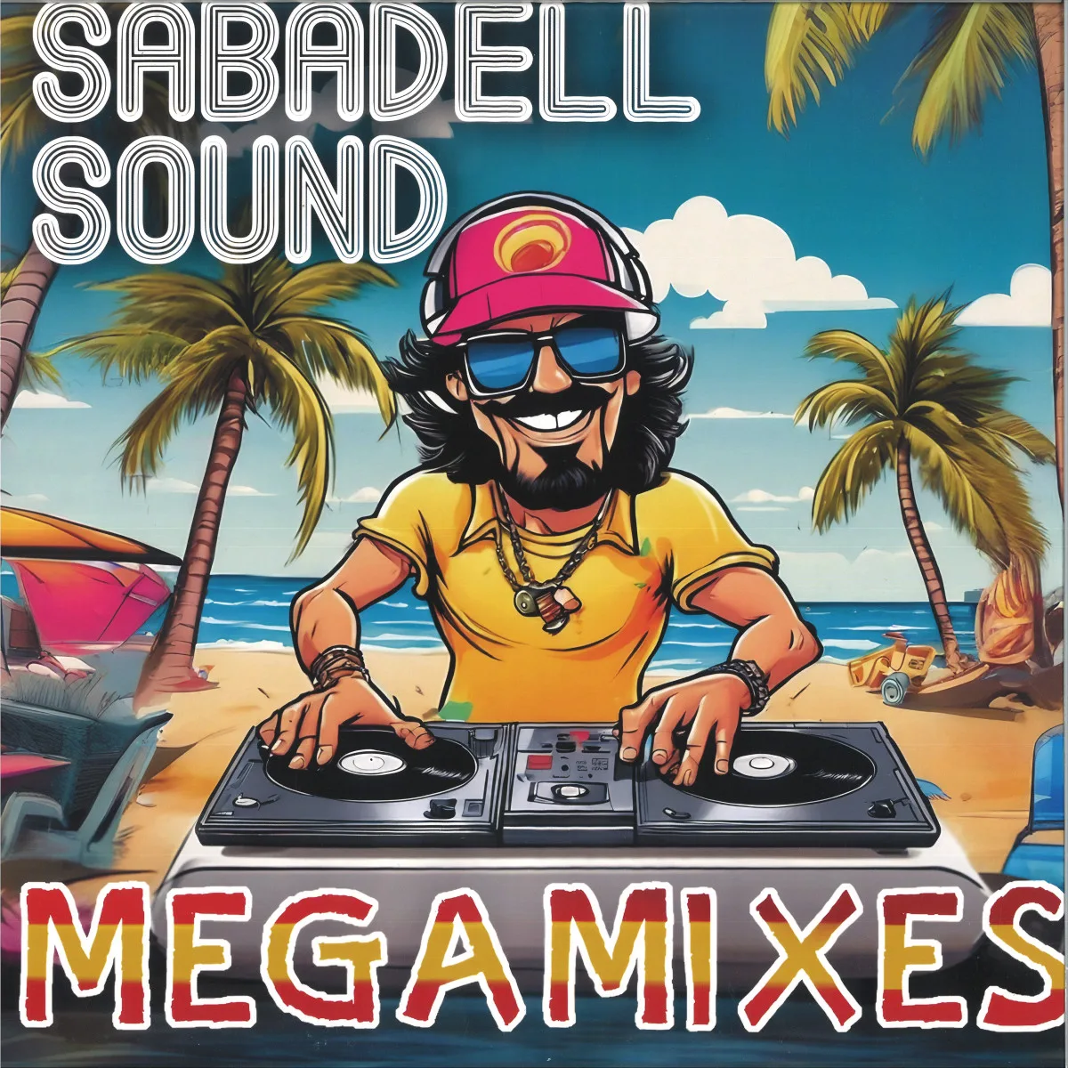 Обратная сторона обложки — Various — SABADELL SOUND MEGAMIXES