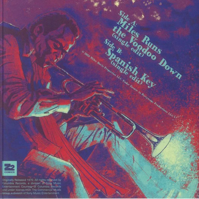 Back cover — Miles DAVIS — And The Search For The Sound