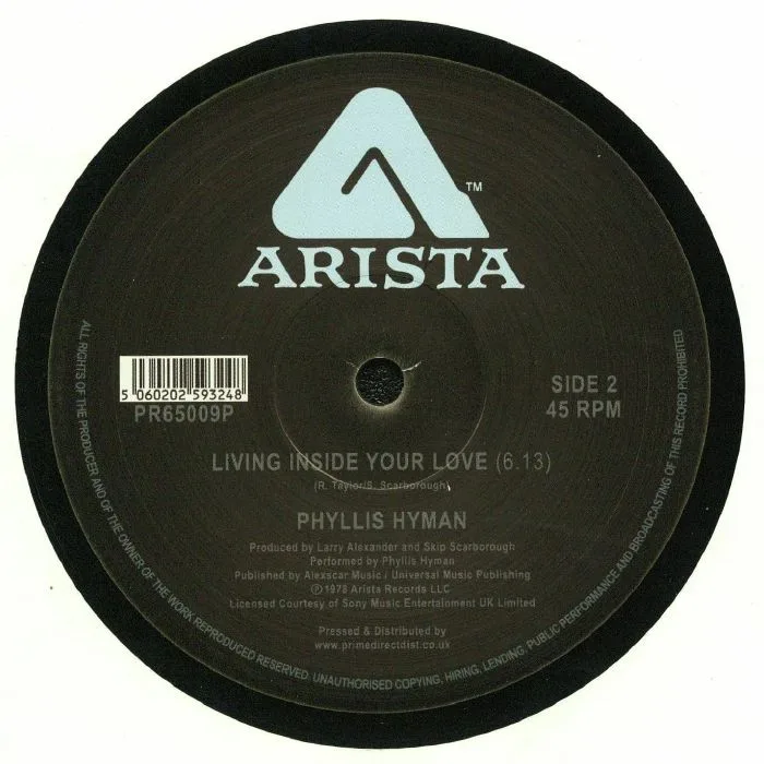 Back cover — Phyllis HYMAN — You Know How To Love Me