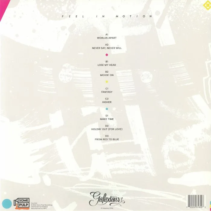 Back cover — GALAXIANS — Feel In Motion