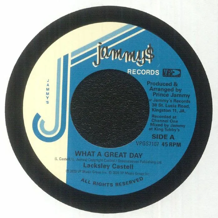 Lacksley CASTELL / PRINCE JAMMY — What A Great Day (reissue)