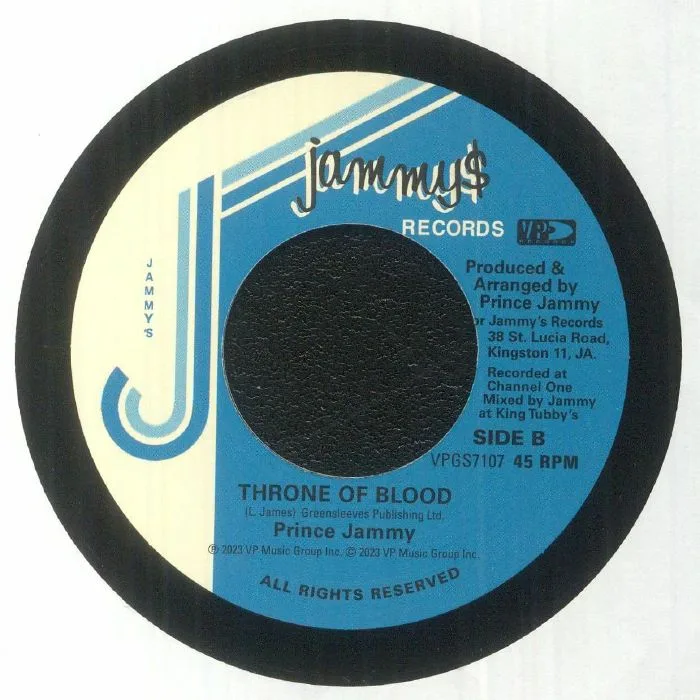 Обратная сторона обложки — Lacksley CASTELL / PRINCE JAMMY — What A Great Day (reissue)
