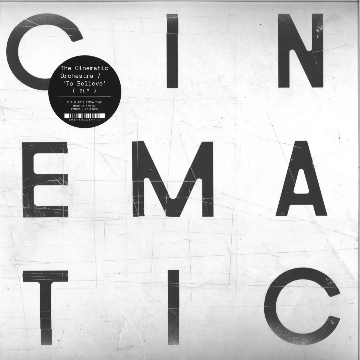 The Cinematic Orchestra — To Believe LP 2x12"