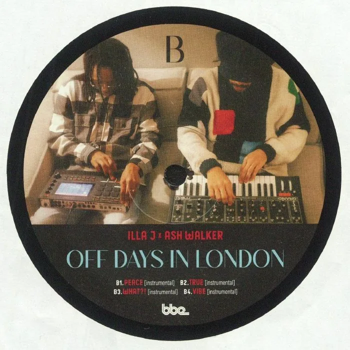 Обратная сторона обложки — ILLA J / ASH WALKER — Off Days In London