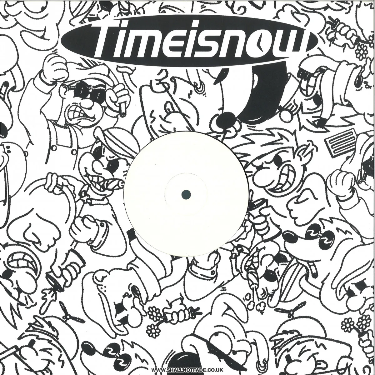 Обратная сторона обложки — Dj Chupacabra — Time Is Now White Vol.8