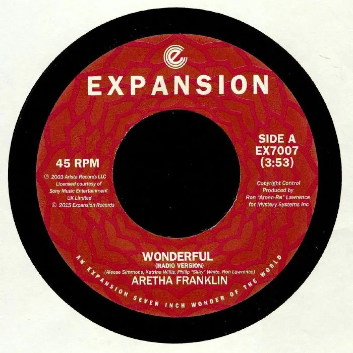 Front cover — Aretha FRANKLIN — Wonderful