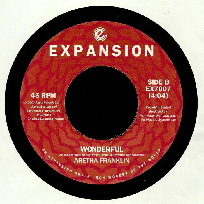 Back cover — Aretha FRANKLIN — Wonderful