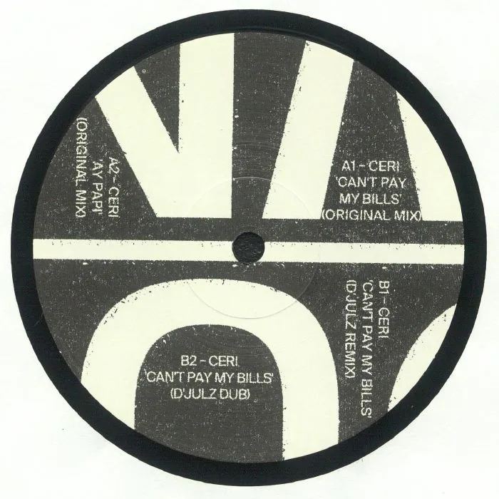 Front cover — CERI — Can't Pay My Bills EP