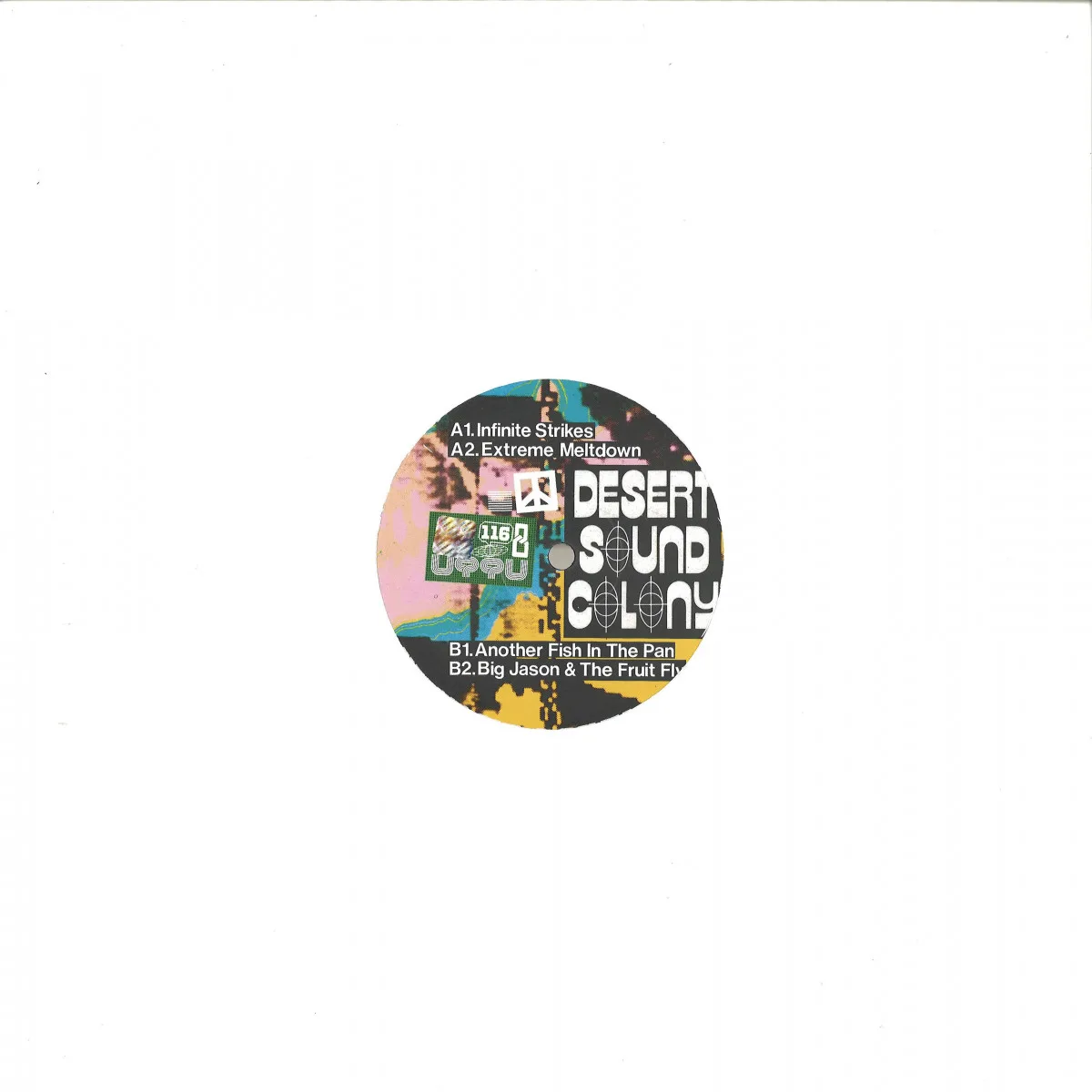 Back cover — Desert Sound Colony — Infinite Strikes EP