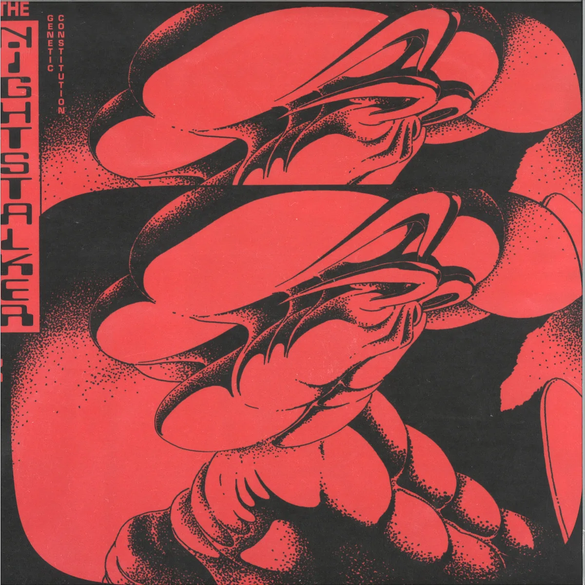 Лицевая сторона обложки — The Nightstalker — Genetic Constitution LP (2x12")