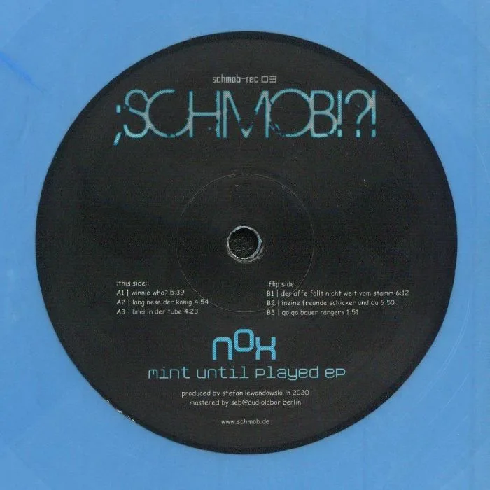 Front cover — NOX — Mint Until Played EP