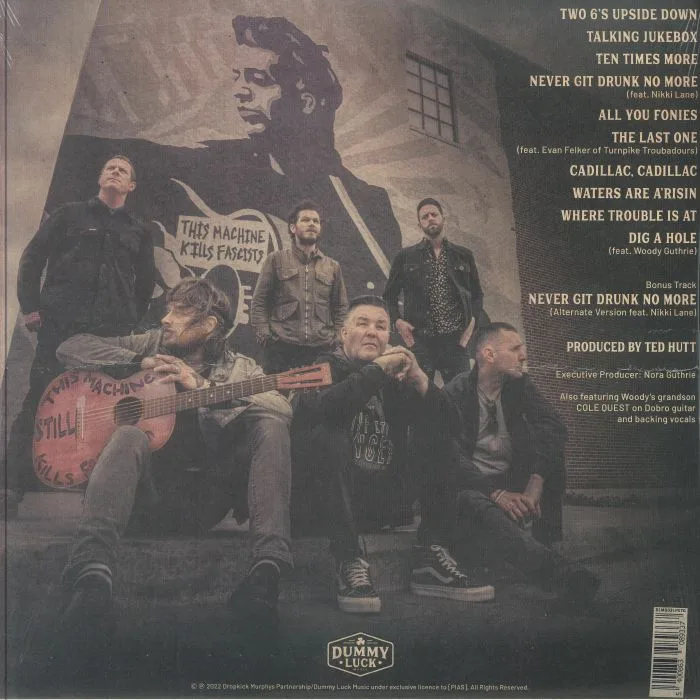 Back cover — DROPKICK MURPHYS — This Machine Still Kills Fascists