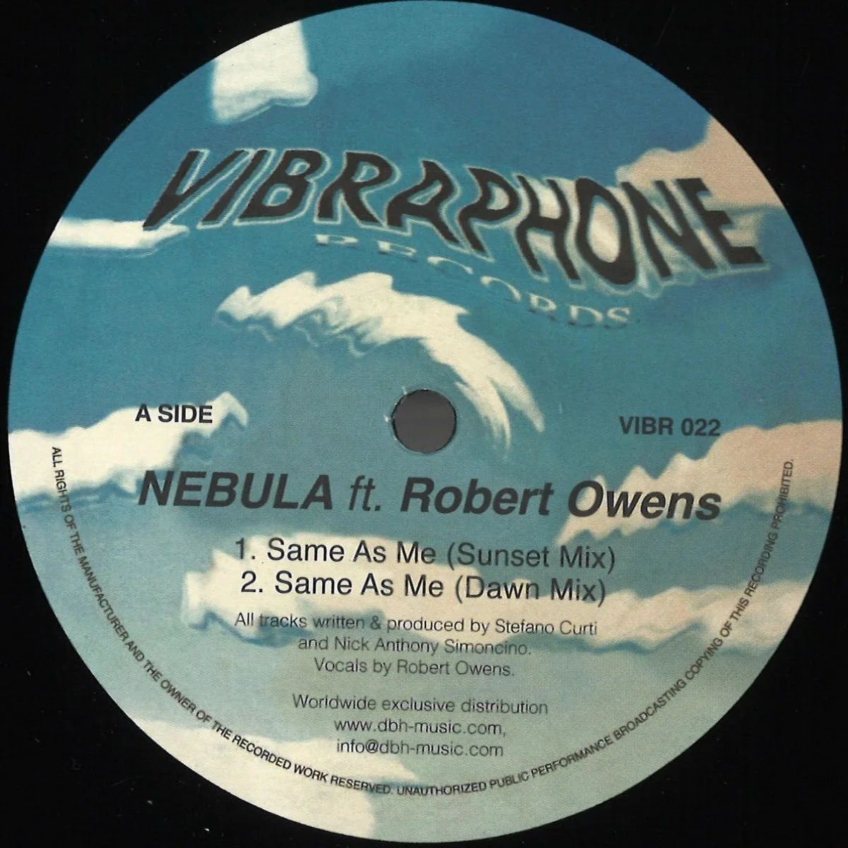 Front cover — Nebulafeat.Robert Owens — Same As Me