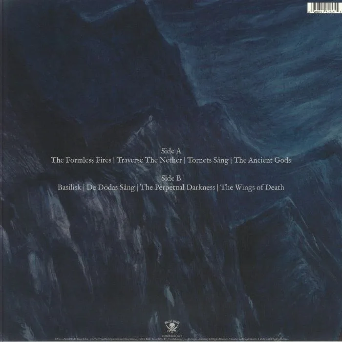 Back cover — KVAEN — The Formless Fires