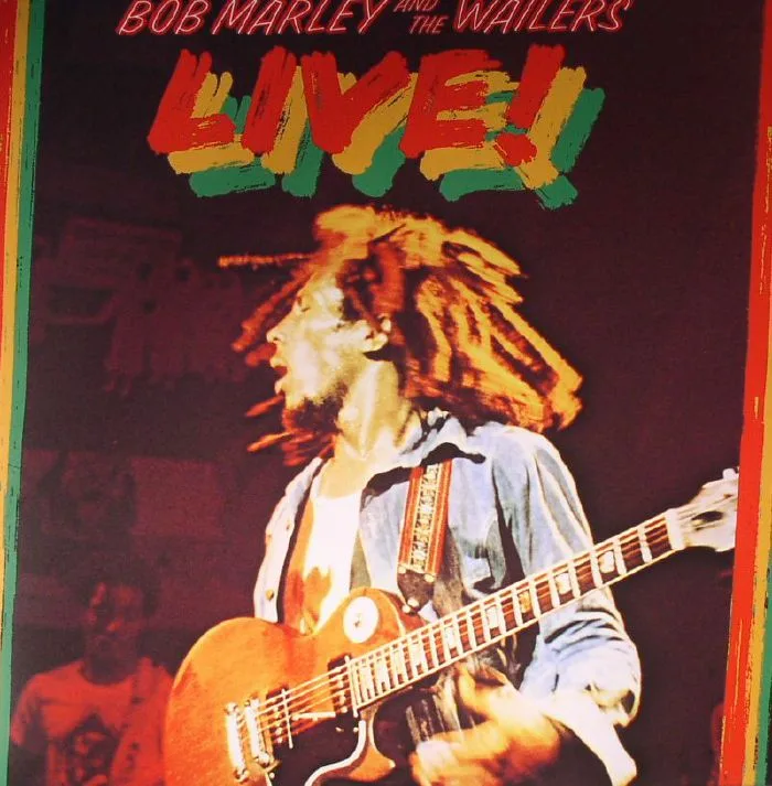 Лицевая сторона обложки — Bob MARLEY & THE WAILERS — Live!