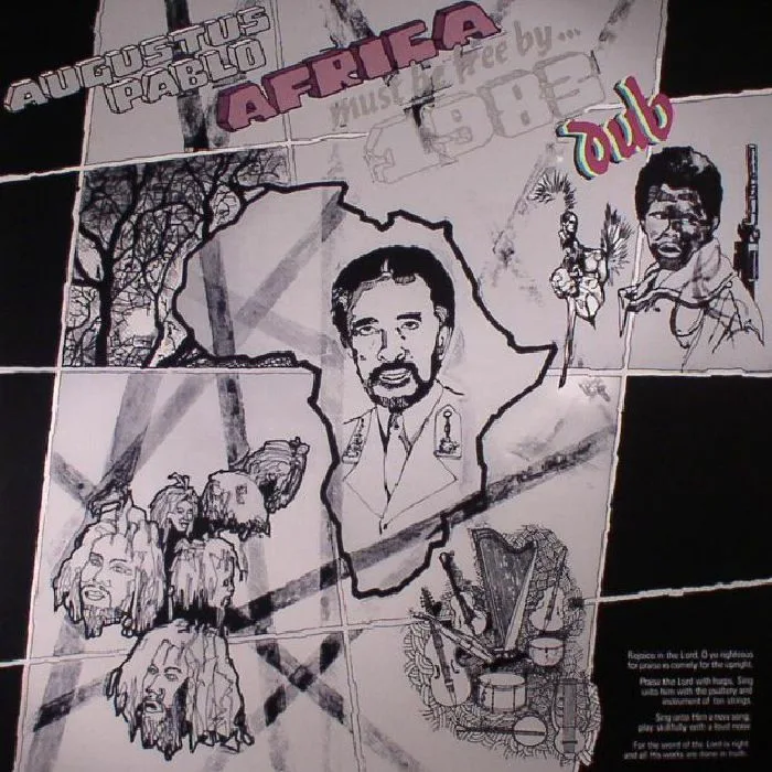 Front cover — AUGUSTUS PABLO — Africa Must Be Free By 1983 Dub (remastered)