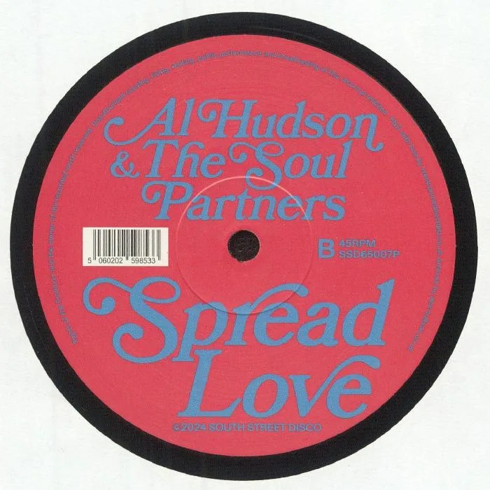 Back cover — Al HUDSON & THE SOUL PARTNERS — Spread Love