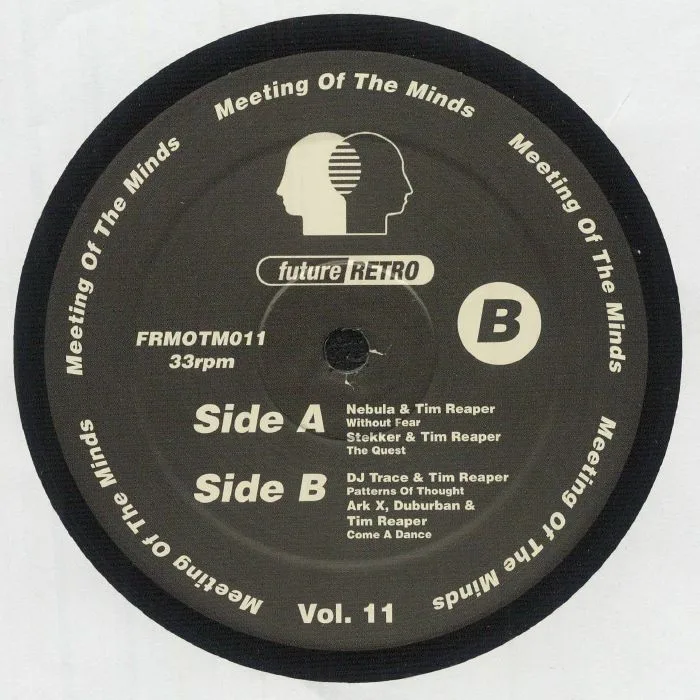 Back cover — NEBULA / TIM REAPER / STEKKER / DJ TRACE / ARK X / DUBURBAN — Meeting Of The Minds Vol 11