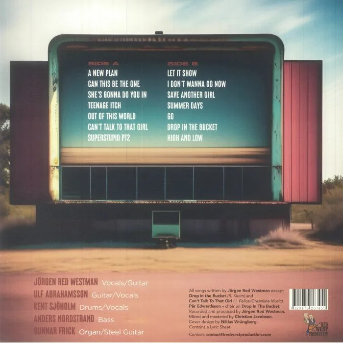 Back cover — PSYCHOTIC YOUTH — Happy Songs