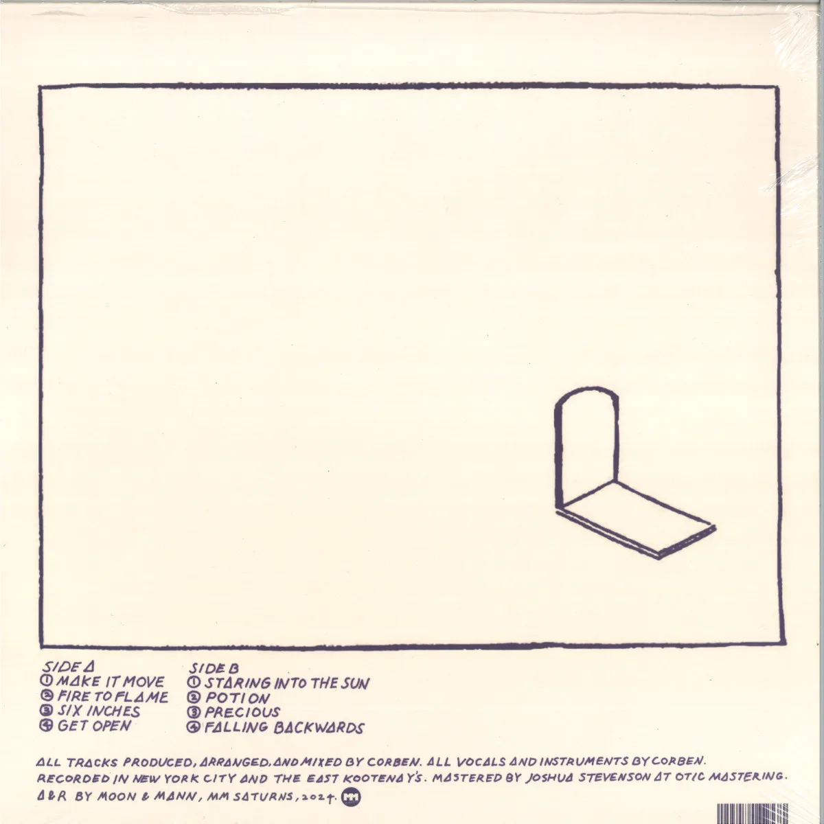 Обратная сторона обложки — Corben — Peachland LP