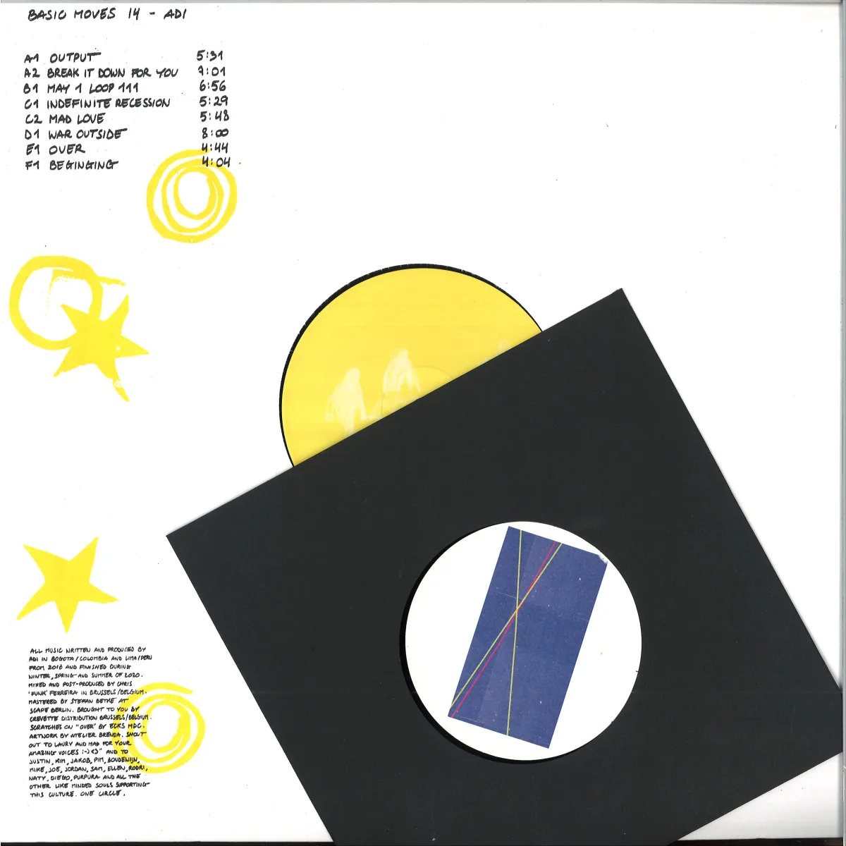 Adi — Basic Moves 14 (2x12" + 7")