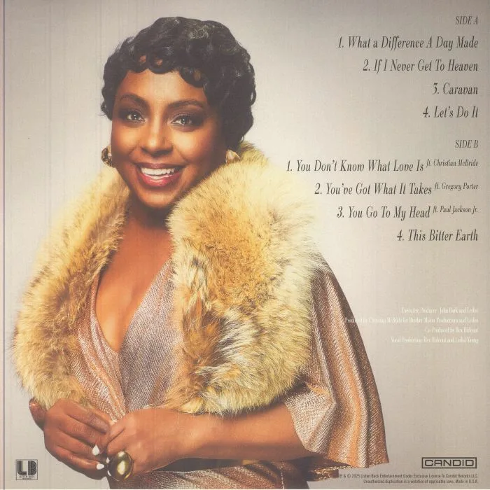 Back cover — LEDISI — For Dinah